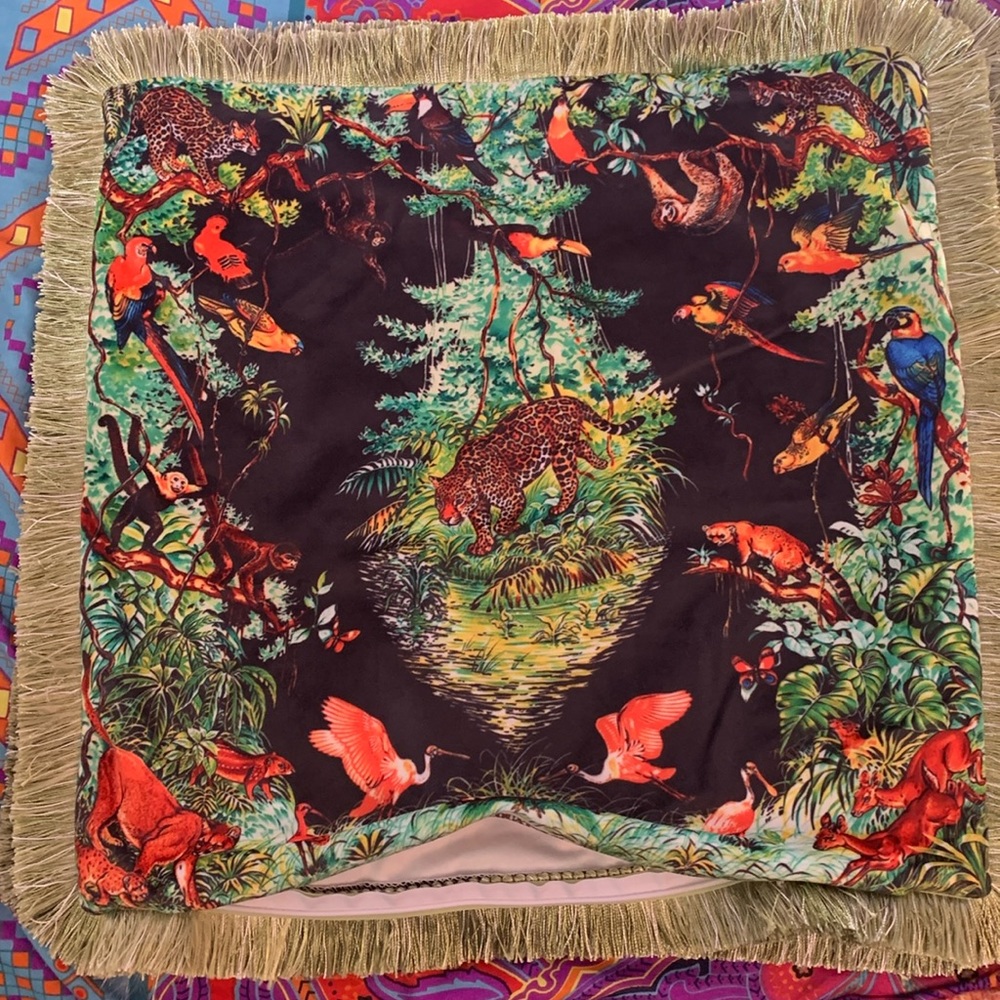 2 Velvet pillow cases